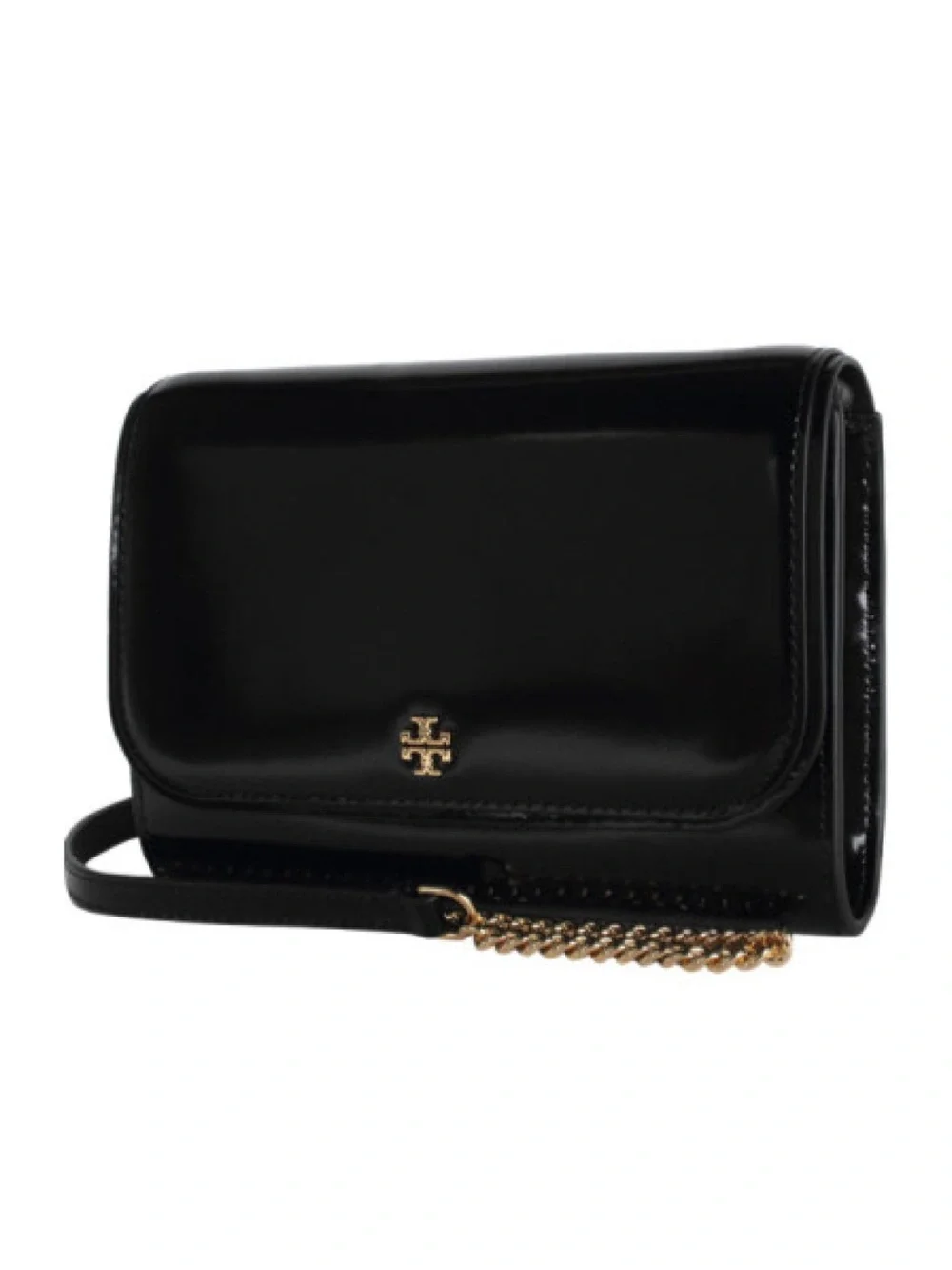 NWT TORY BURCH Emerson Patent Chain Shoulder Bag